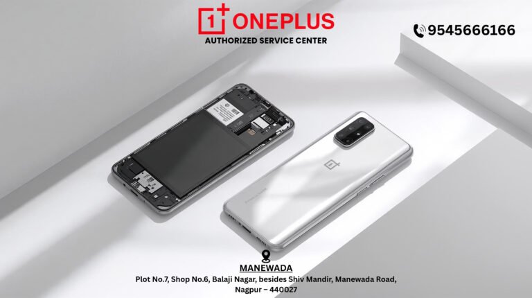 OnePlus Service Center at Plot No.7, Shop No.6, Balaji Nagar, besides Shiv Mandir, Manewada Road, Nagpur – 440027